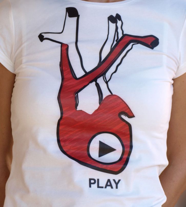 Top 5, Camisetas PlayHeart