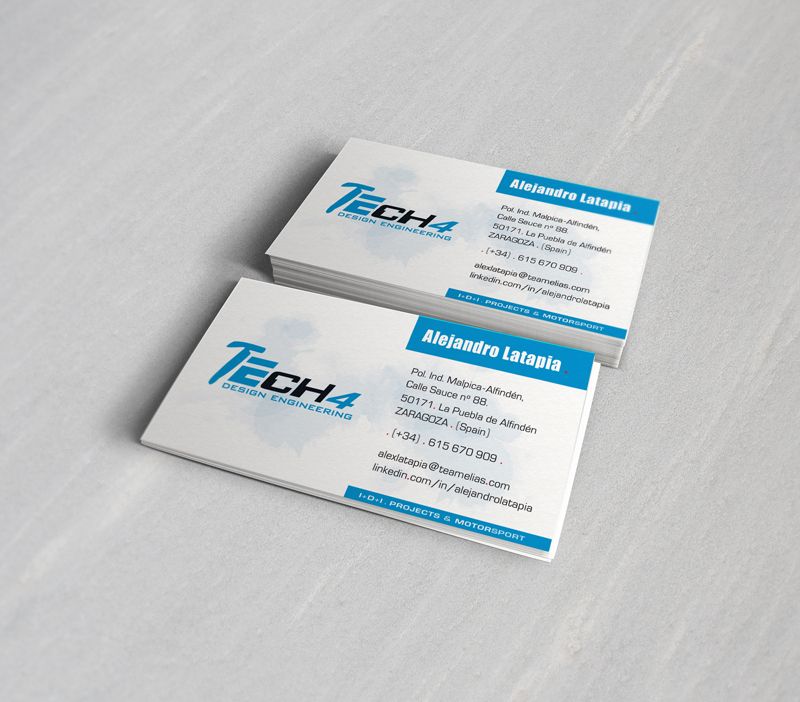 Tarjeta de visita Tech4