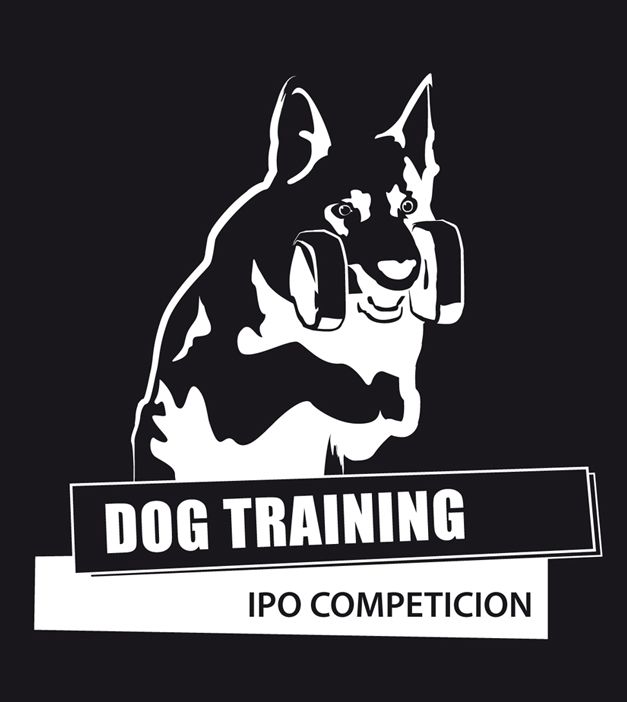 Logotipo Dog Training Negativo 