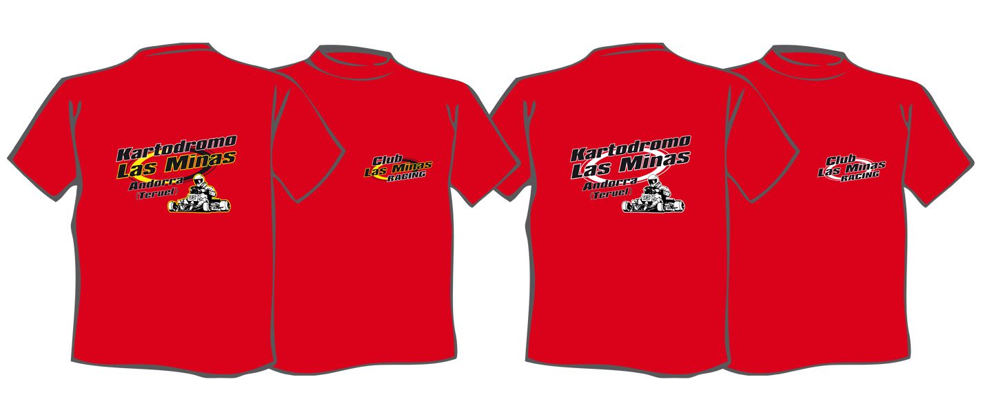 Camisetas Kartódromo Las Minas Merchandising