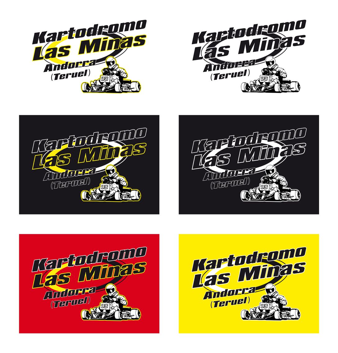 Aplicaciones Logotipo Kartodromo "Las Minas"
