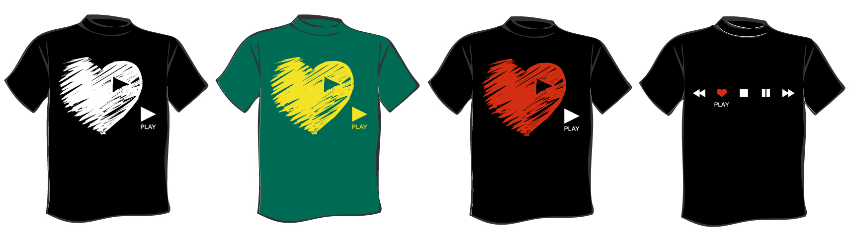 Otros Modelos Camisetas PlayHeart