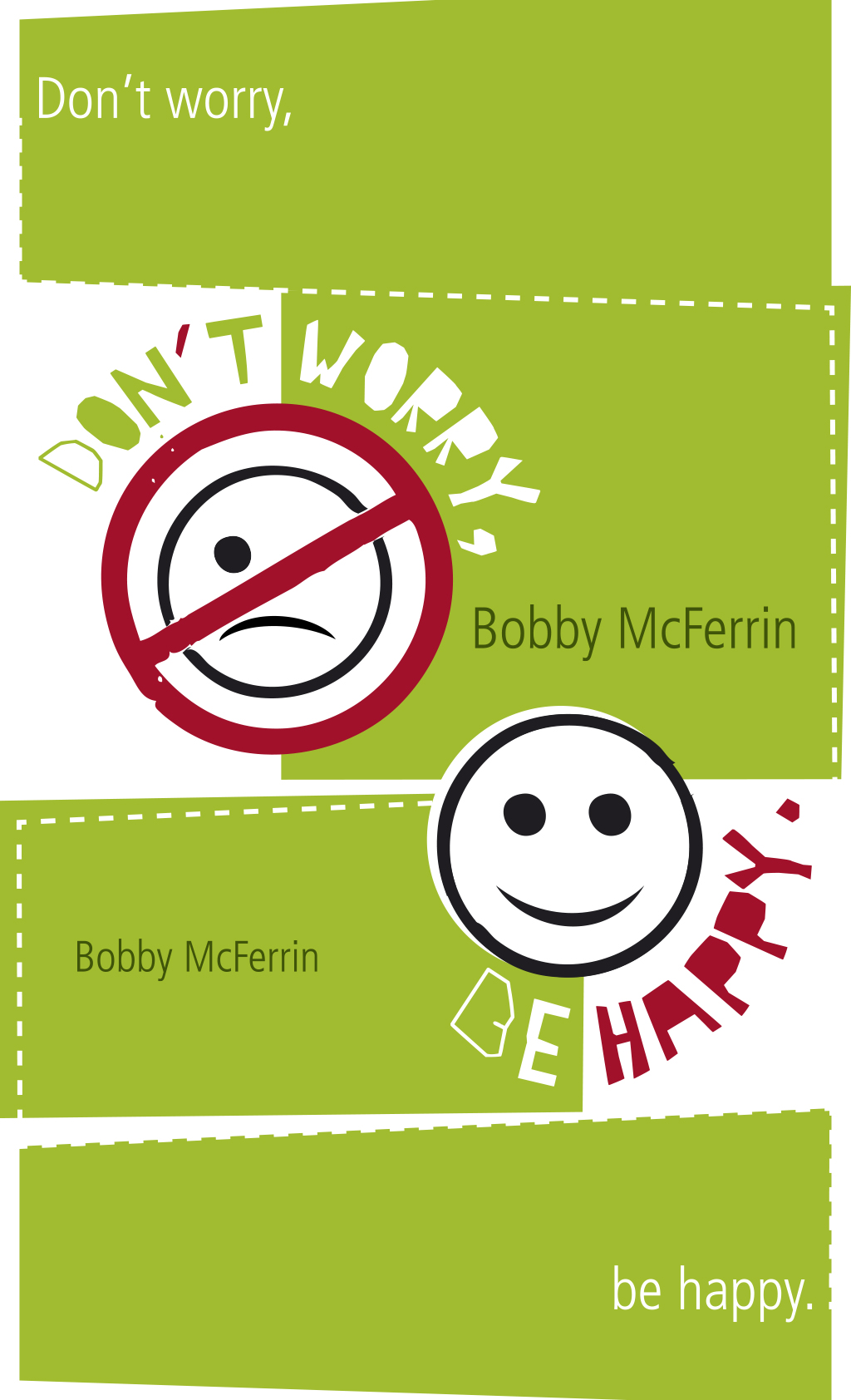 Canción y letra "Don’t Worry, Be Happy" Bobby McFerrin