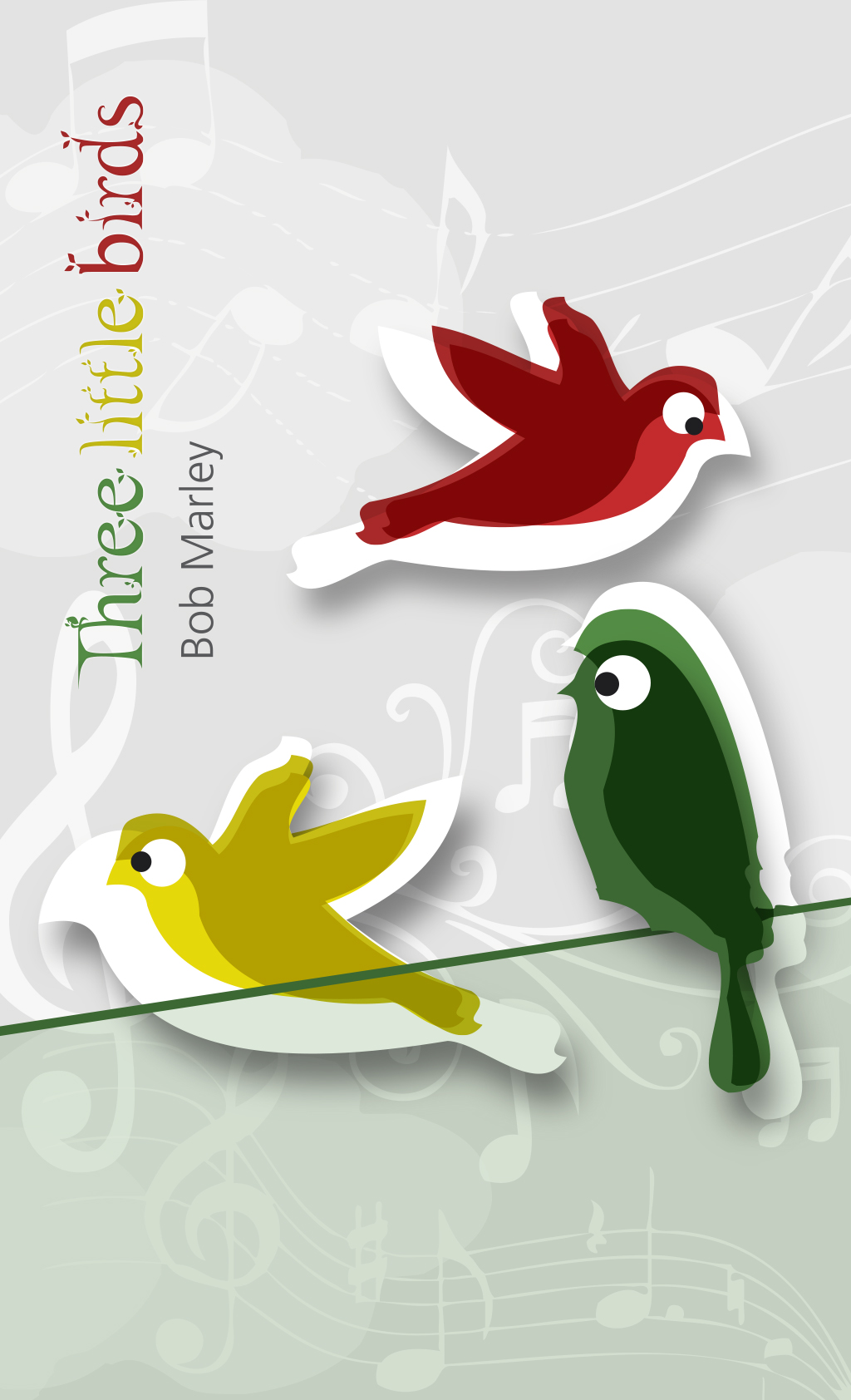 Canción y letra "Three little birds" Bob Marley